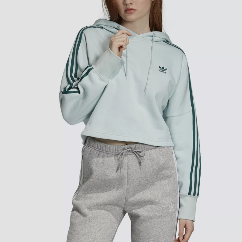 adidas Originals Cropped Hoodie - Picture 2 of 7